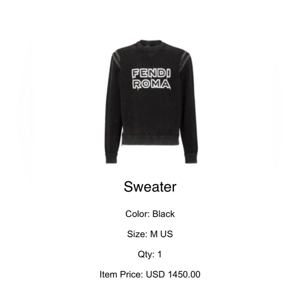 Men’s Fendi Sweater